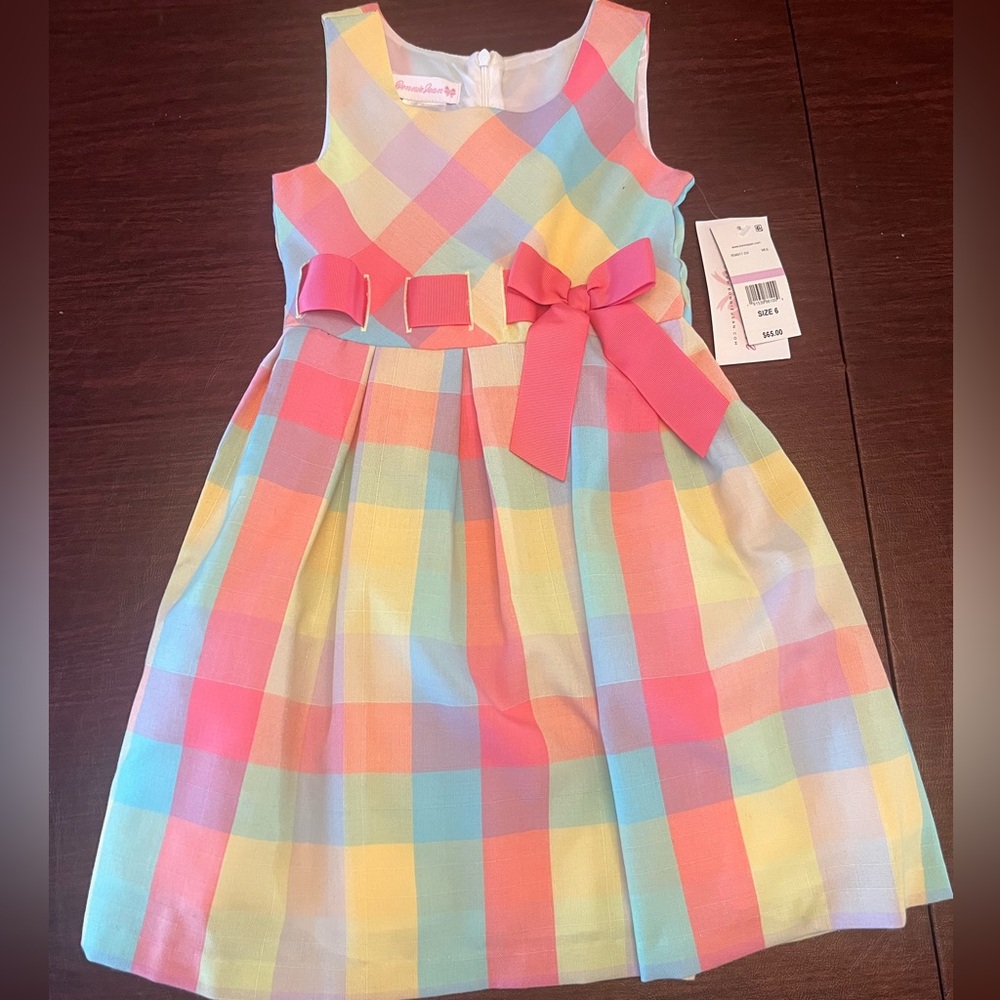 Beautiful Bonnie Jean Girl Pastel Dress